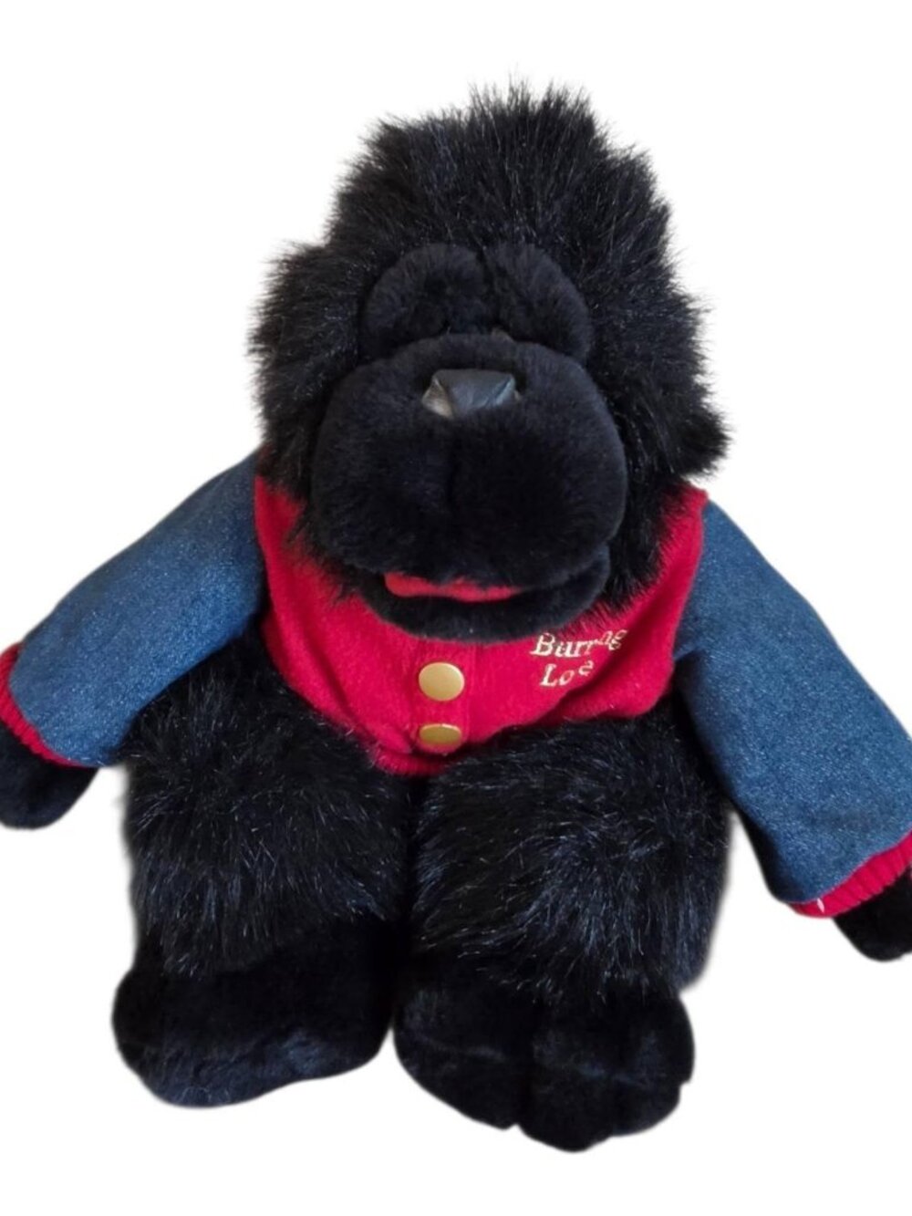 Main Joy Black Gorilla Ape Burning Love Sings Plush Stuffed Toy